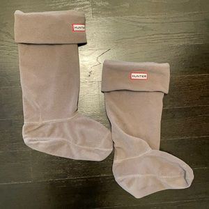 Hunter fleece socks - tall